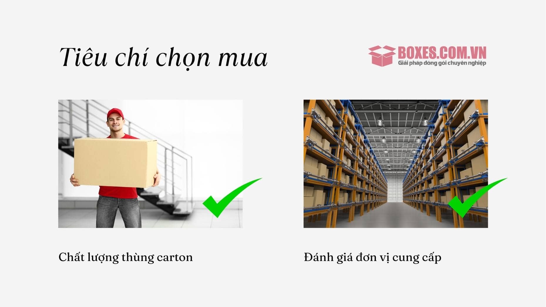 2 điều cần lưu khi mua thùng carton có giá rẻ