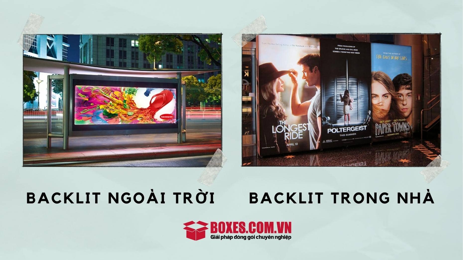 2 loại Backlit Film được mọi người sử dụng nhiều nhất hiện nay