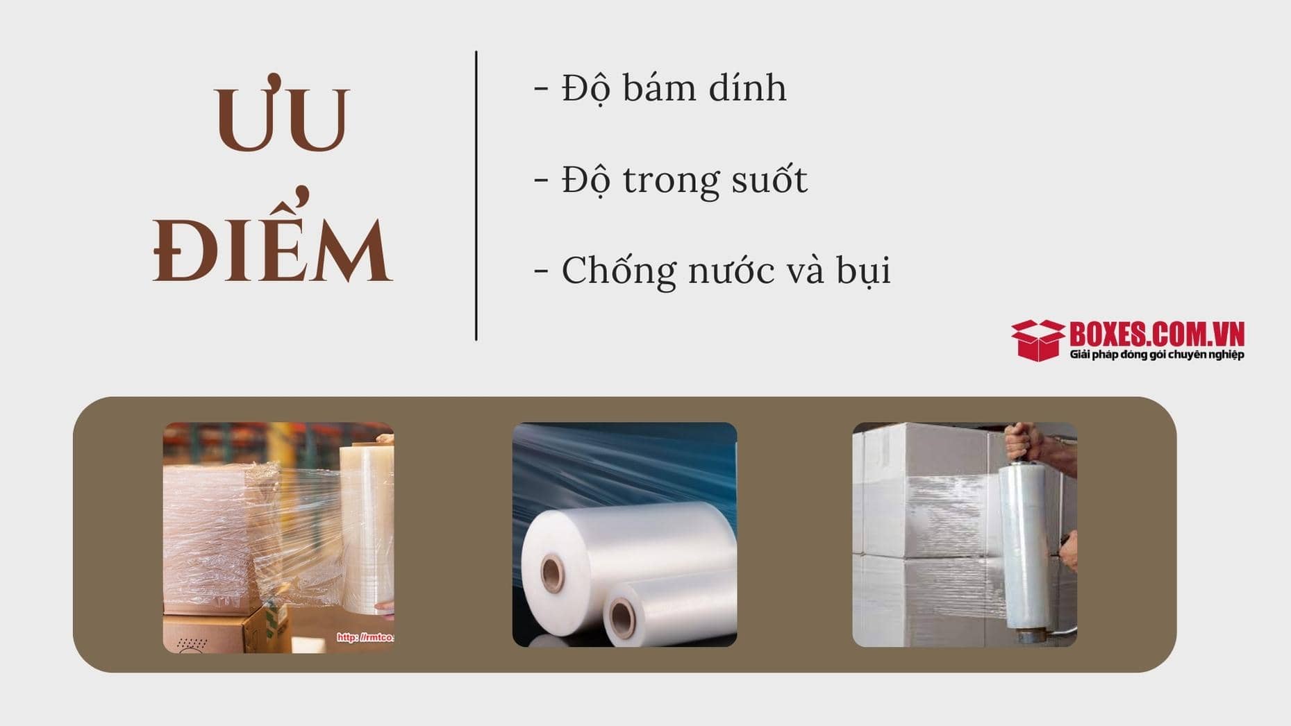 3 ưu điểm nổi bật của màng PE bọc hàng