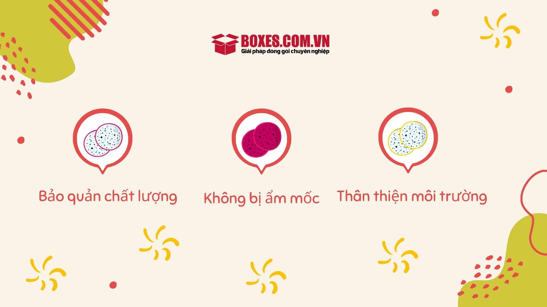 3 nguyên nhân khiến bạn phải sử dụng thùng carton đựng thanh long