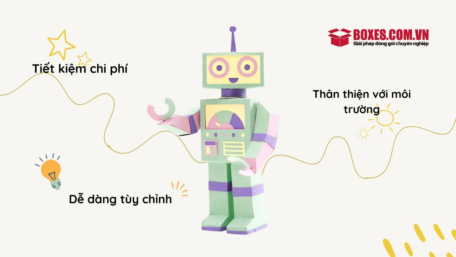 Lợi ích của việc làm robot bằng thùng giấy