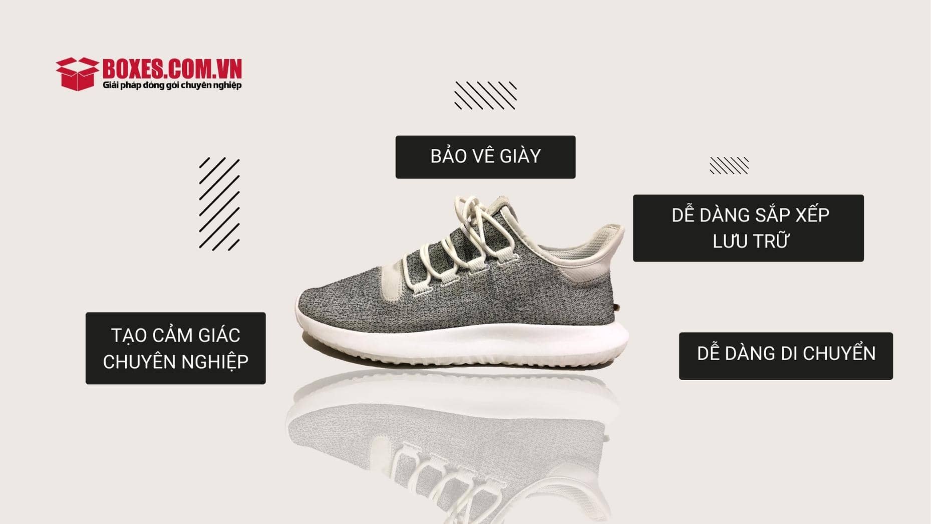 Lợi ích của việc gấp hộp giày