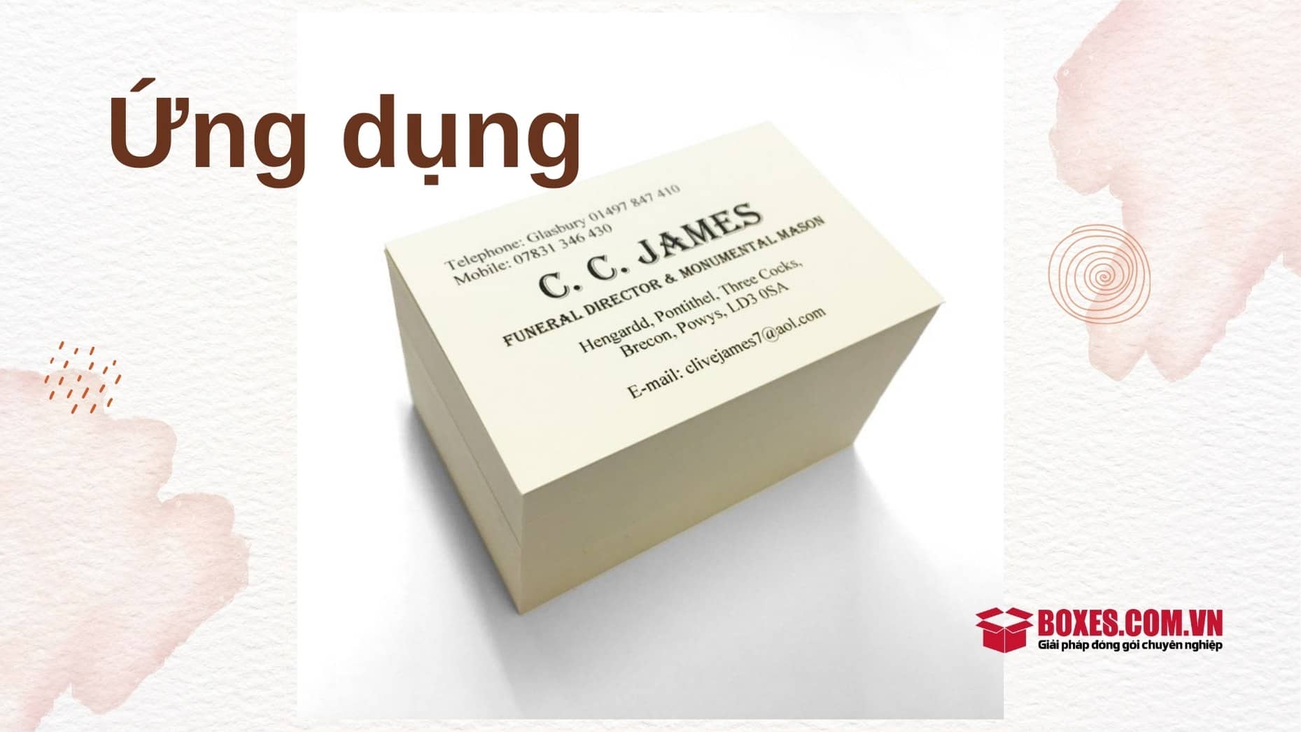 Áp dụng giấy Conqueror trong đời sống