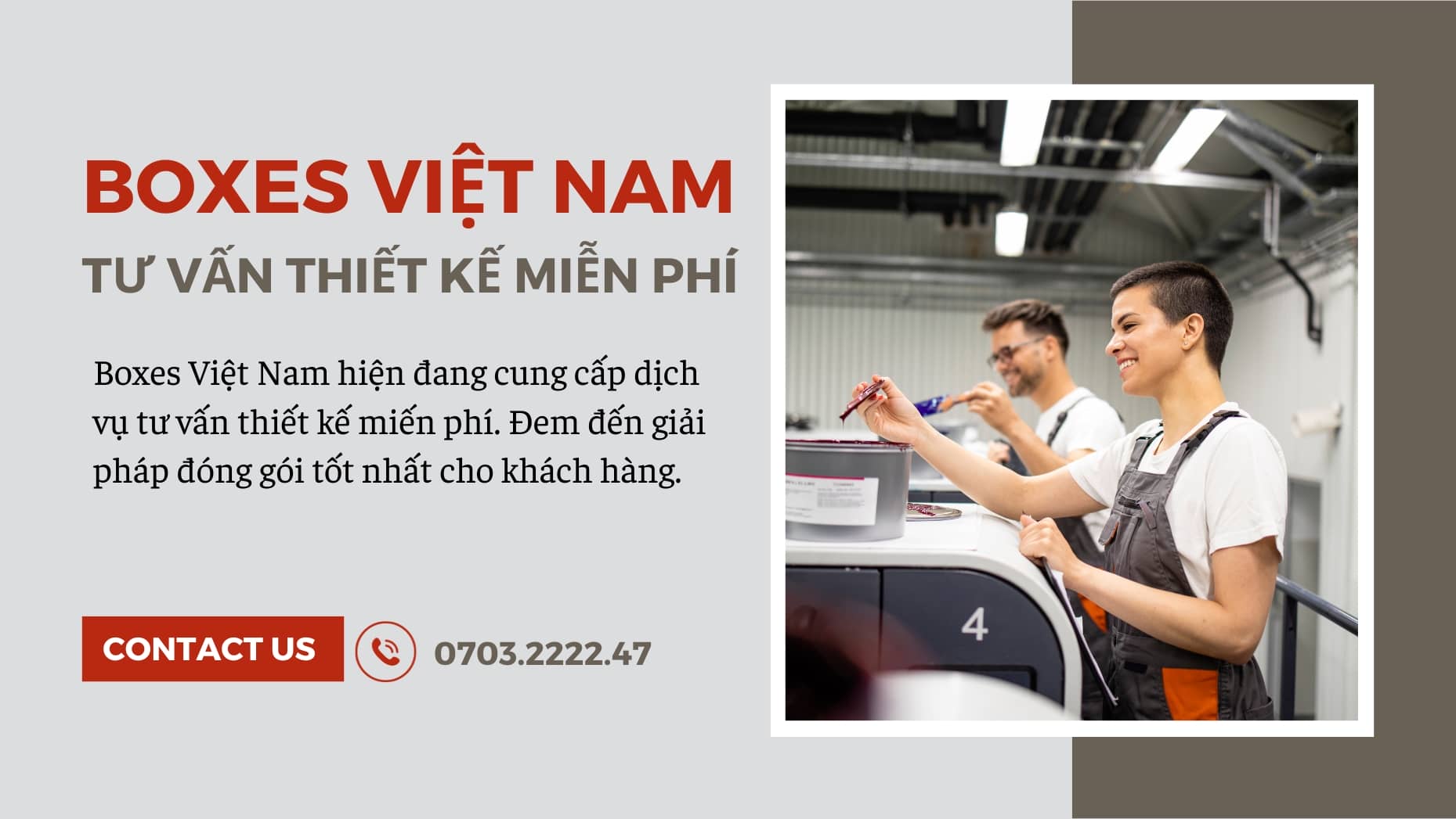 Boxes Việt Nam tư vấn thiết kế miễn phí