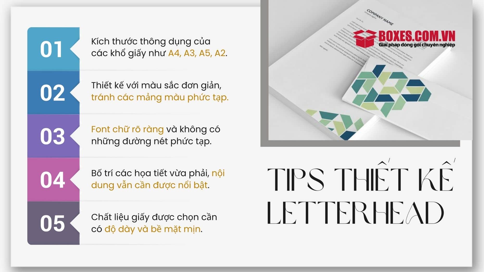 Cách khiến thiết kế letterhead trở nên dễ dàng