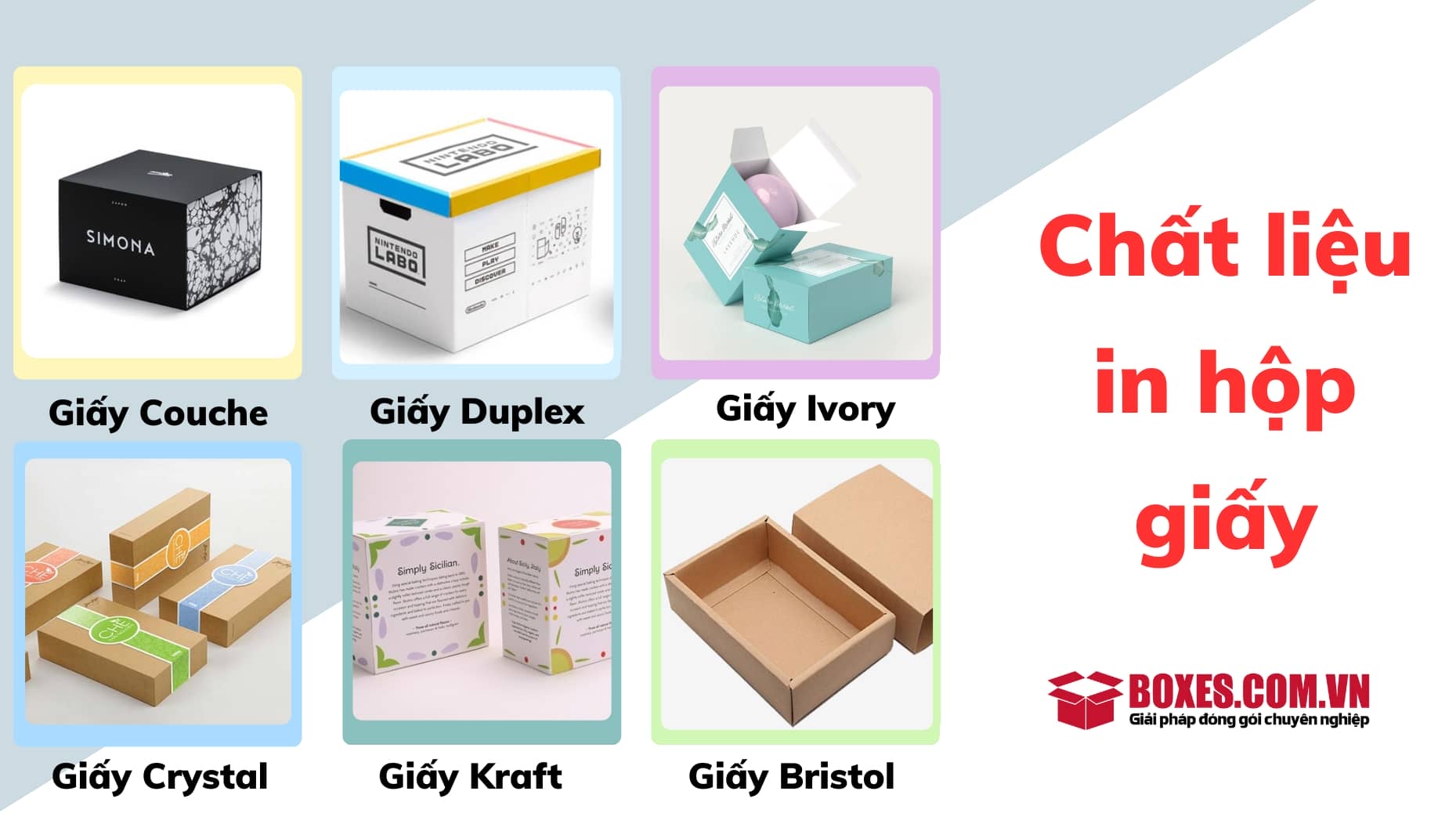 Giấy Couche, Duplex, Ivory… thường được sử dụng trong ngành in ấn