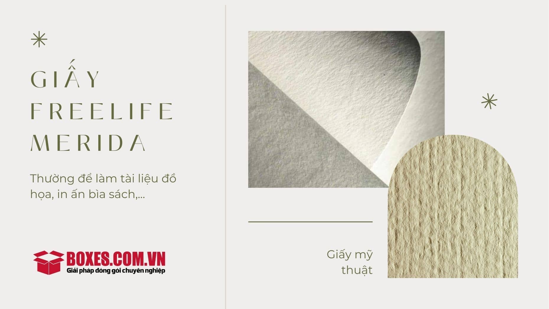 Giấy mỹ thuật Freelife Merida