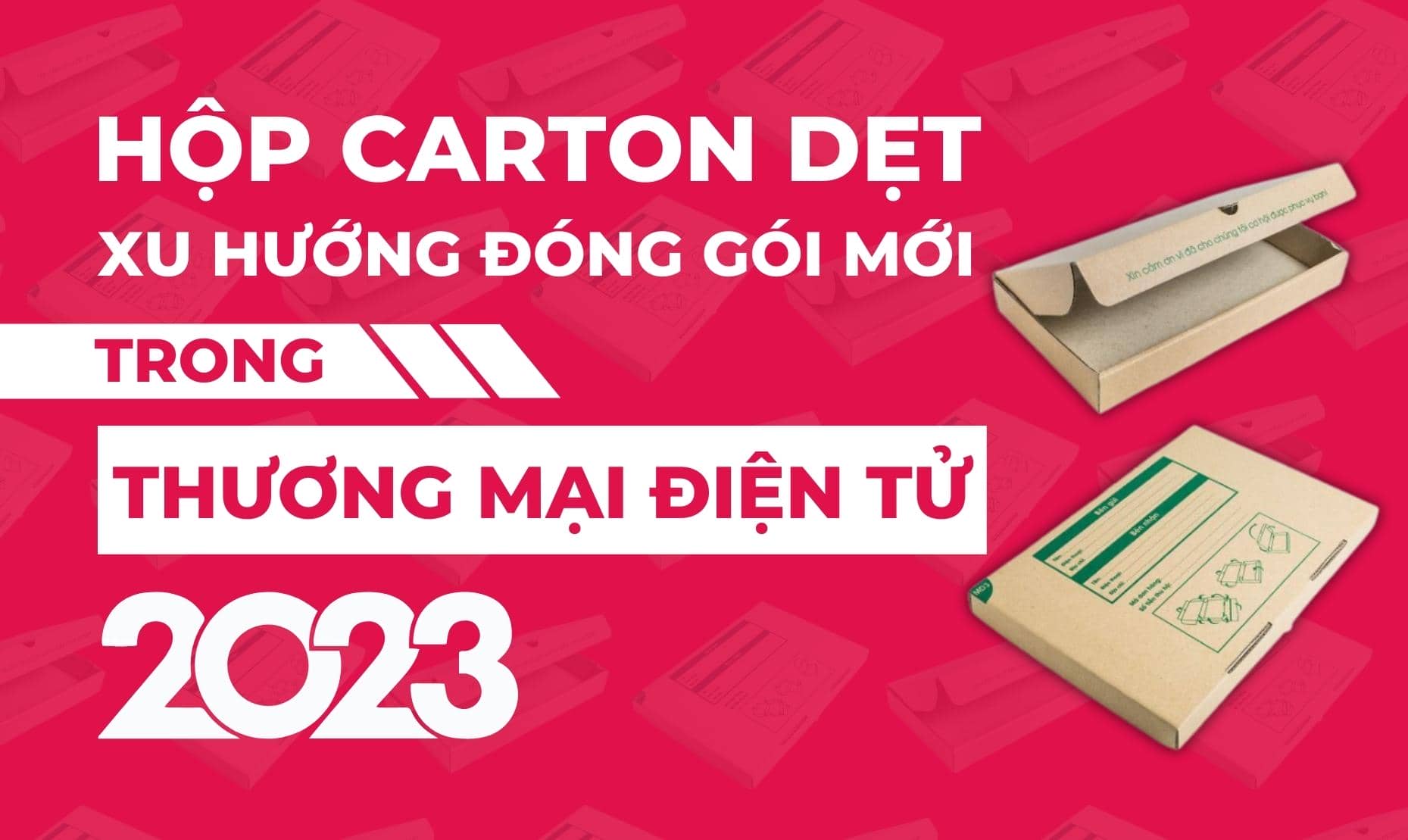 In ấn hộp carton dẹt theo yêu cầu uy tín và chất lượng