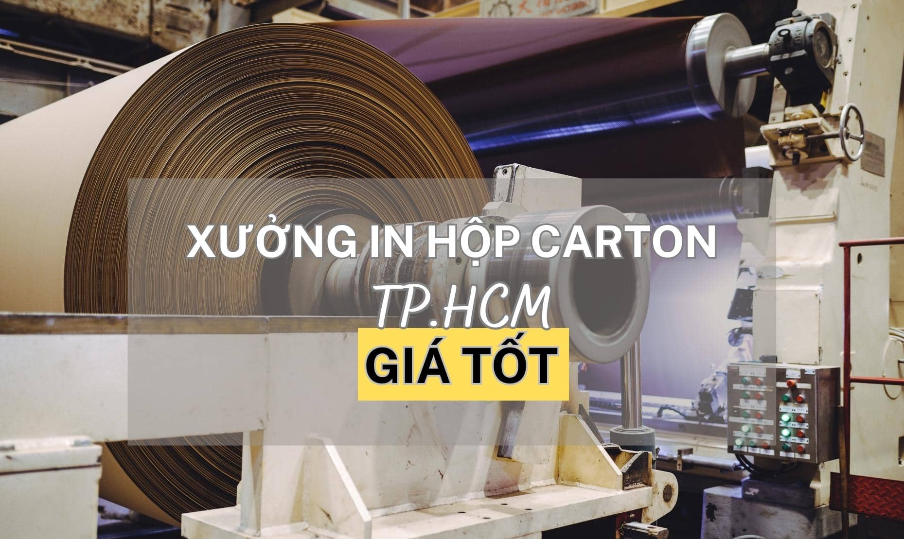 Giới thiệu về xưởng in hộp carton