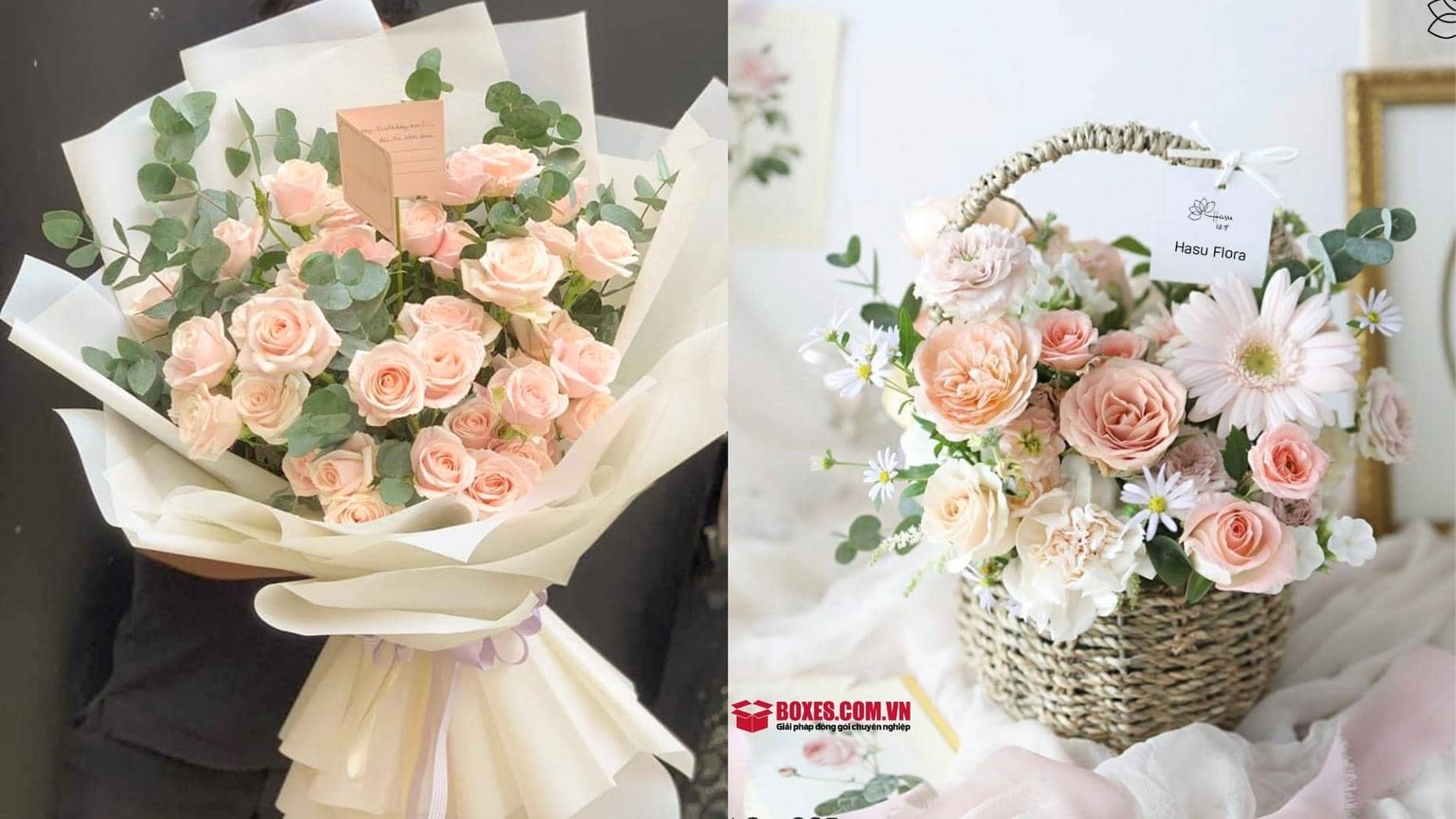 Hoa tươi tượng trưng cho sự tươi mới và tình yêu của bạn