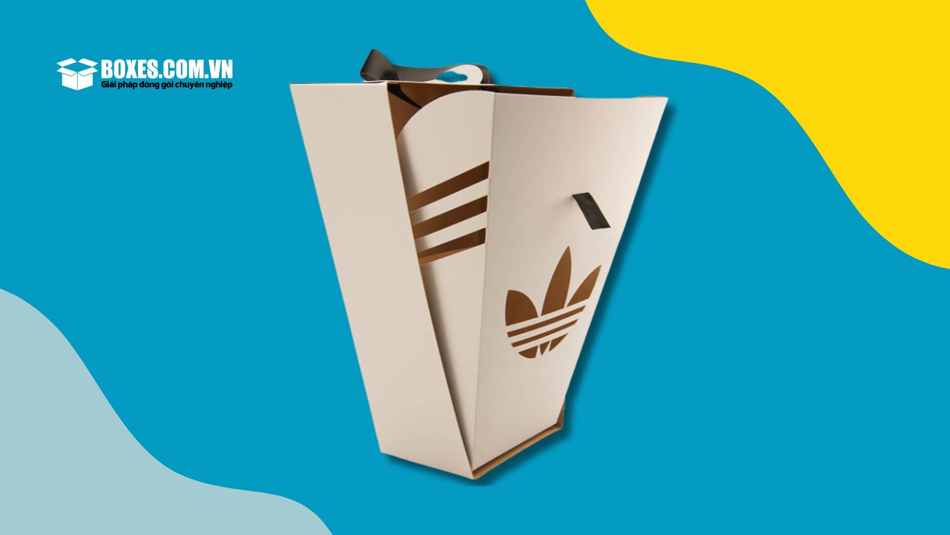 Hộp carton đựng giày độc đáo