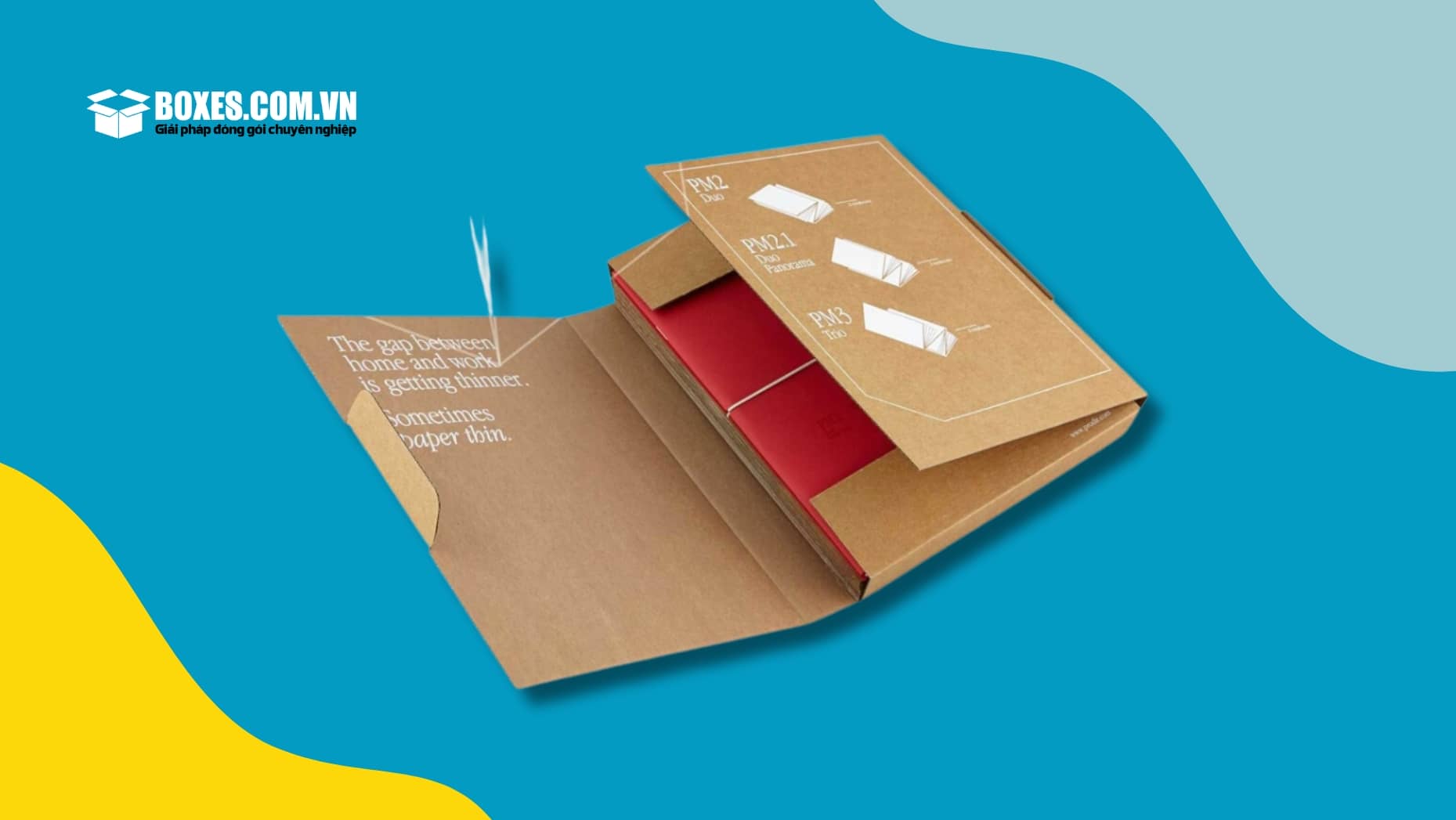 Hộp carton đựng sách đẹp