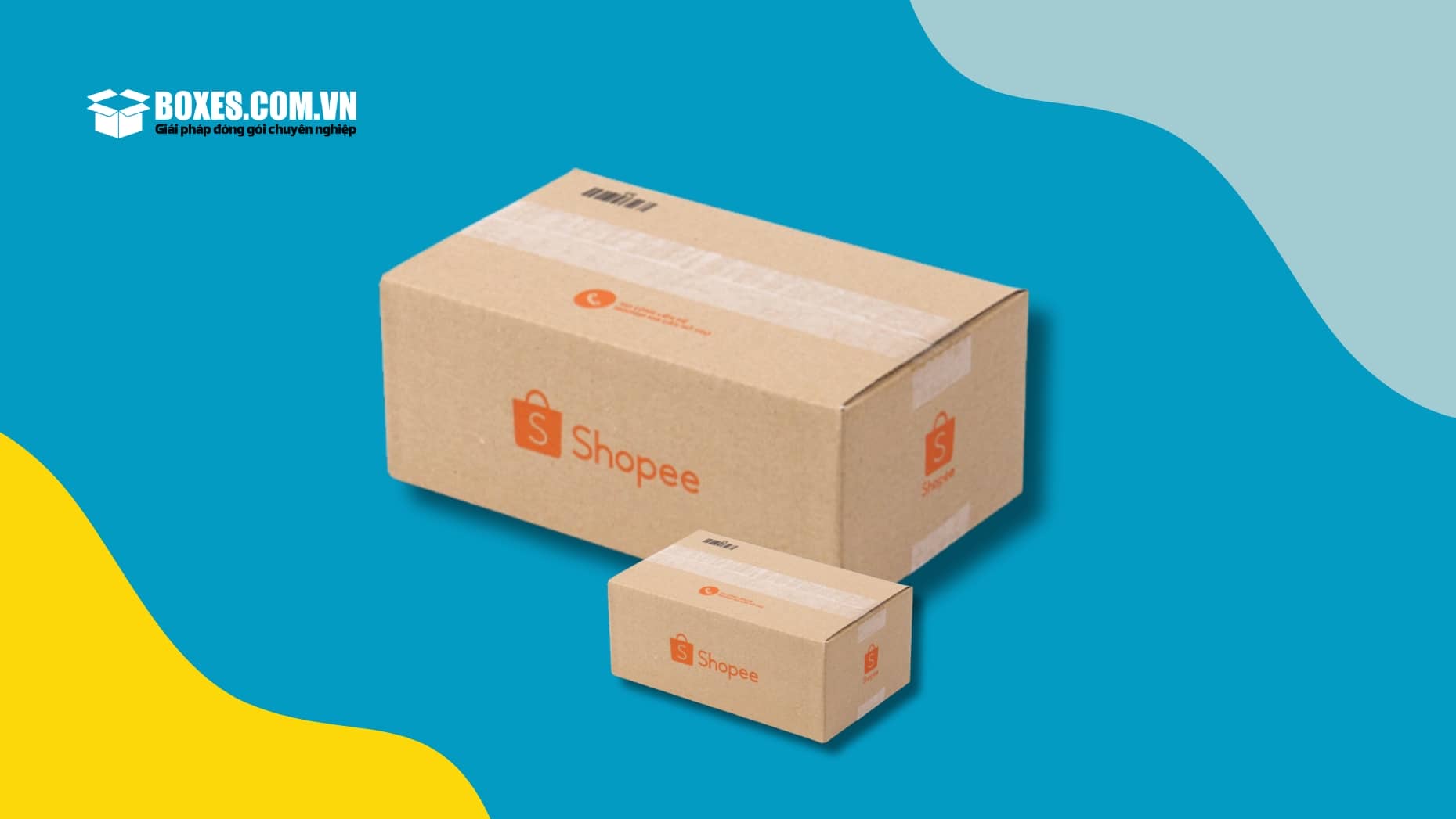 Hộp carton ship cod Shopee