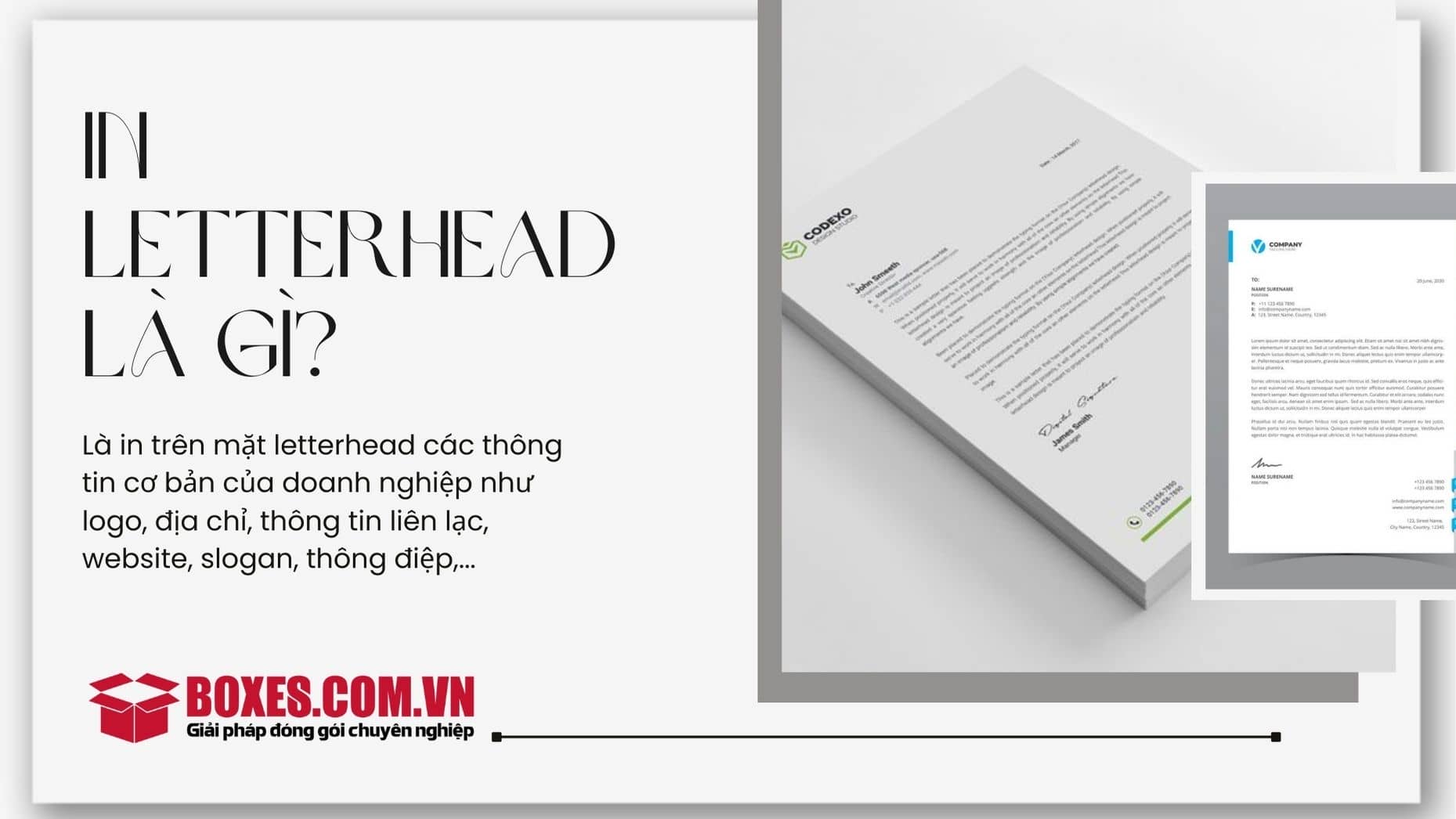 In letterhead là gì mà quan trọng như vậy?