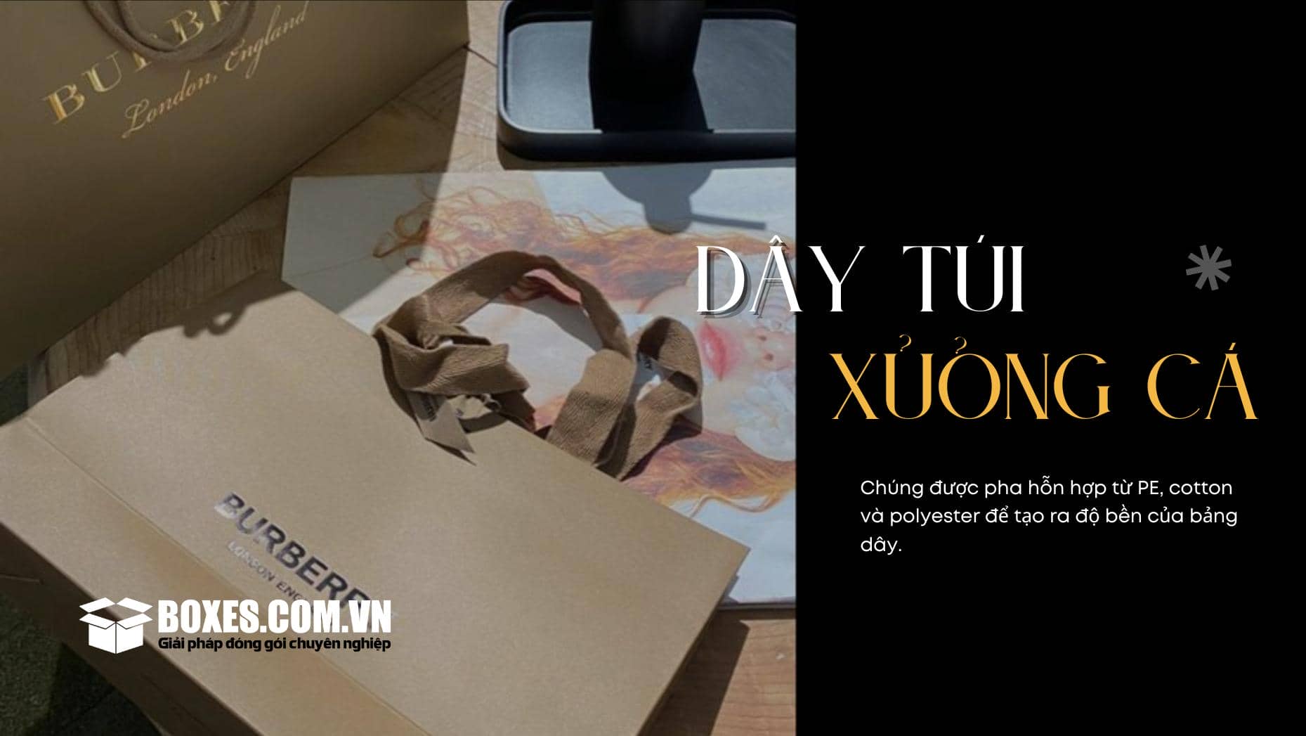 Loại dây túi dạng xương cá