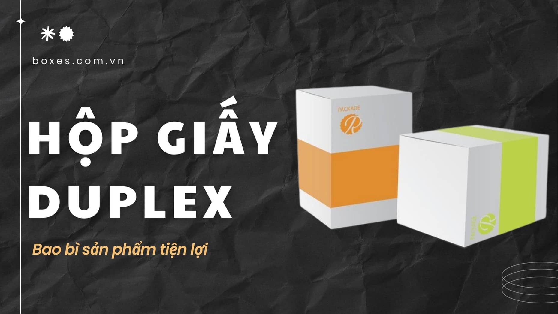 Sản xuất và in ấn hộp giấy Duplex thẩm mỹ, chất lượng, giá rẻ tại TP.HCM
