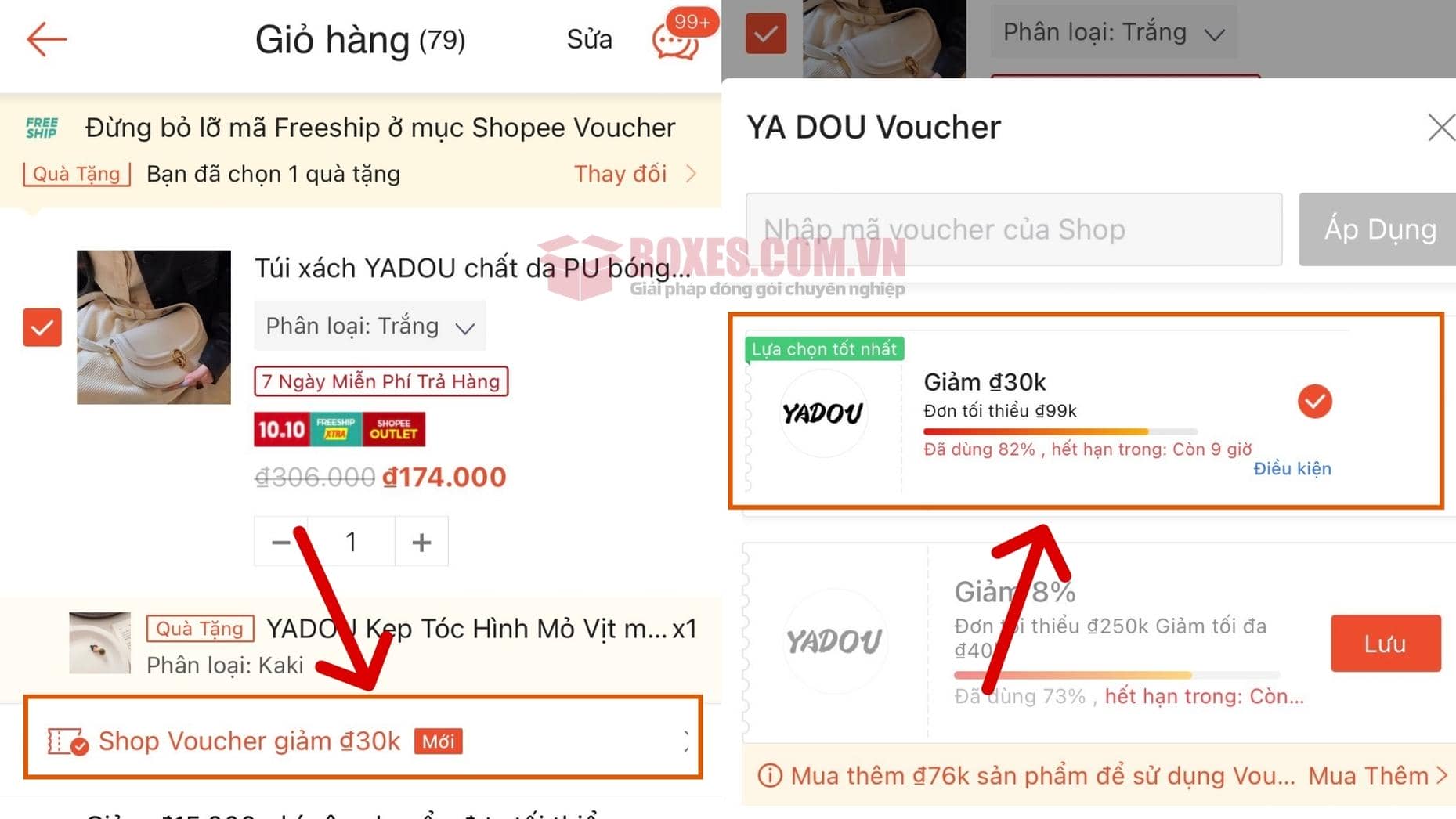 Mã giảm giá của shop dành riêng cho khách hàng