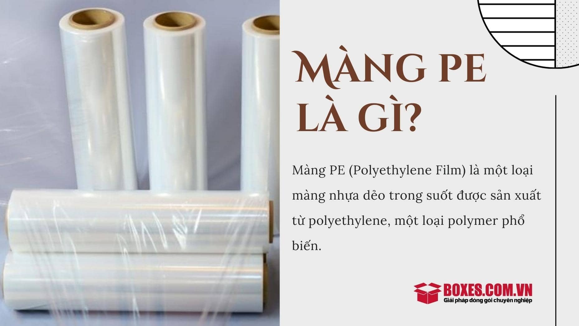 Màng PE giải pháp đóng gói hiệu quả