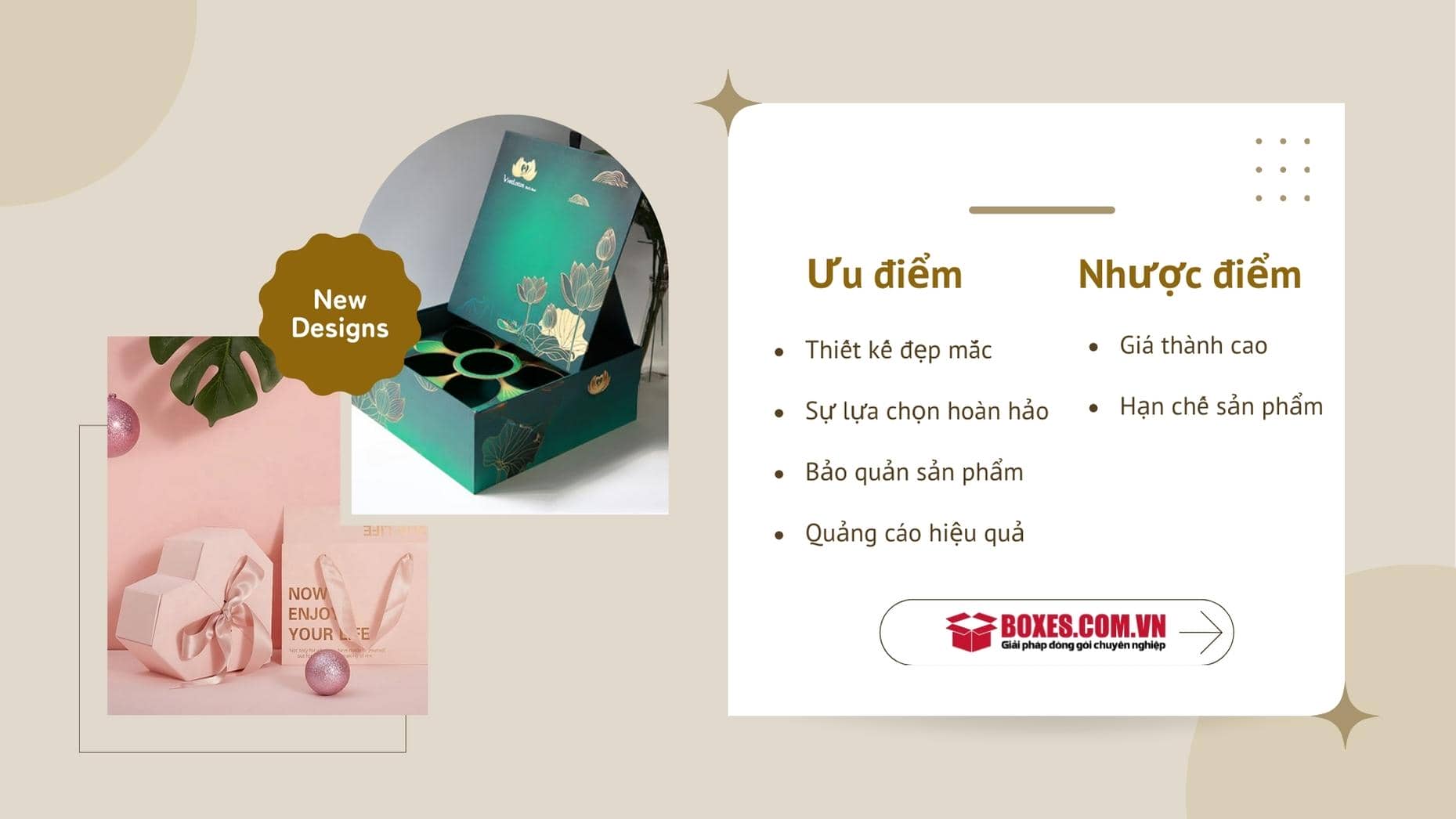 Những điểm tốt và chưa tốt ở hộp cánh bướm