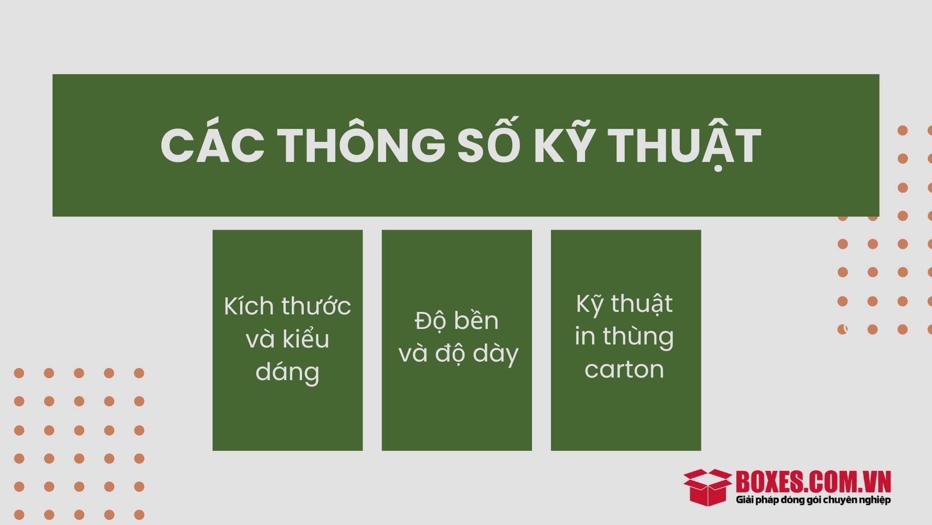 Những điều bạn cần biết về cấu tạo của thùng carton đựng gừng 