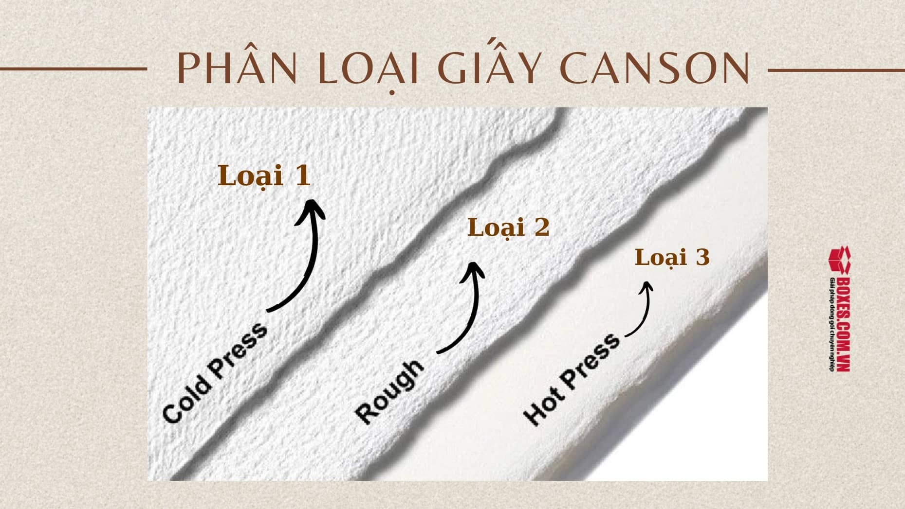 Phân loại giấy canson dựa trên tiêu chí nào?