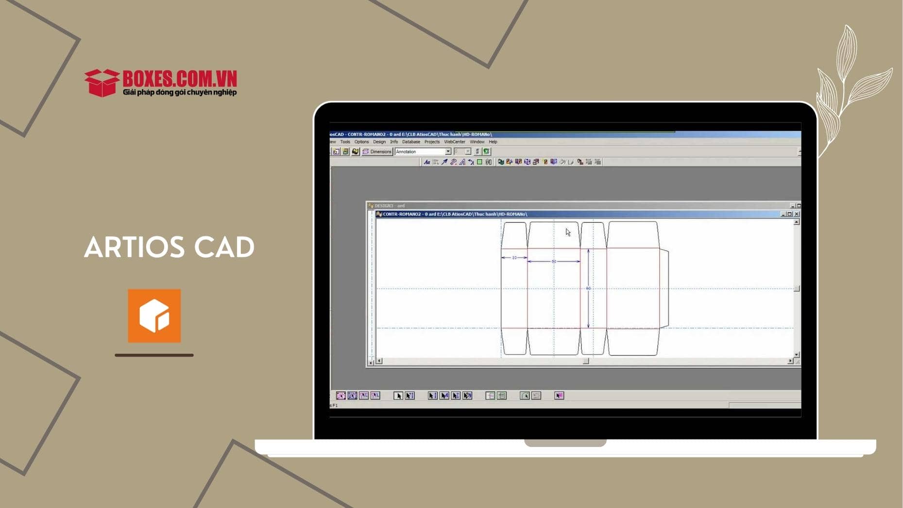 Phần mềm thiết kế Artios CAD