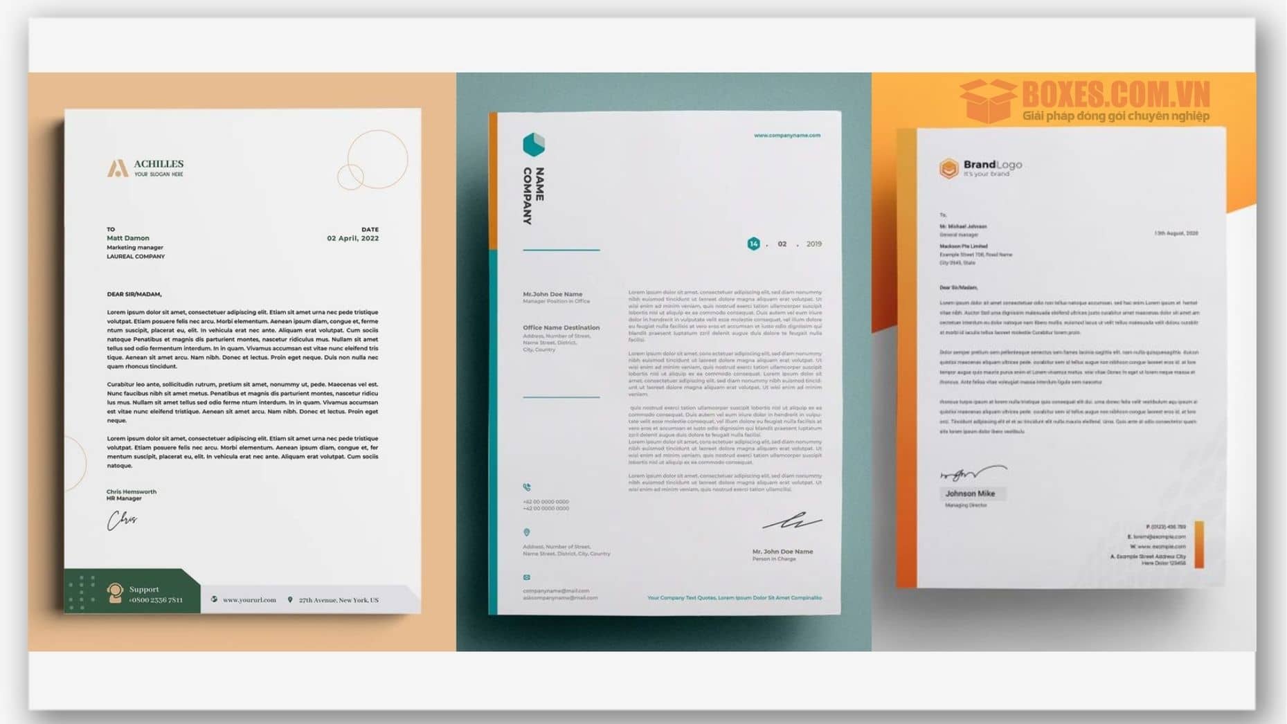 Thiết kế và in letterhead phù hợp (1)