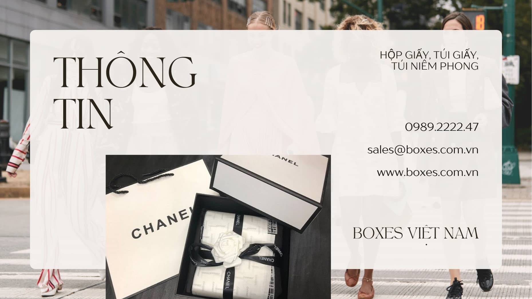 Thông tin liên hệ Boxes Việt Nam