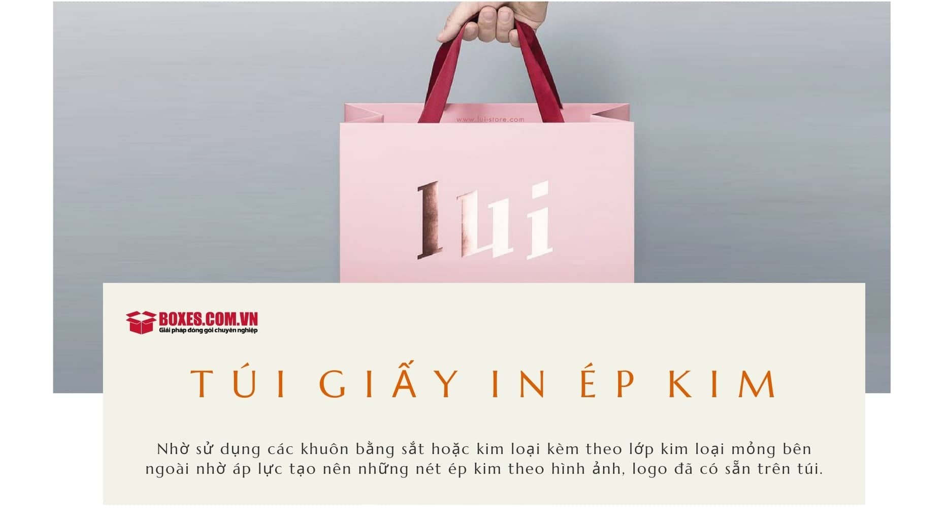 Tìm hiểu về túi giấy in ép kim là gì?
