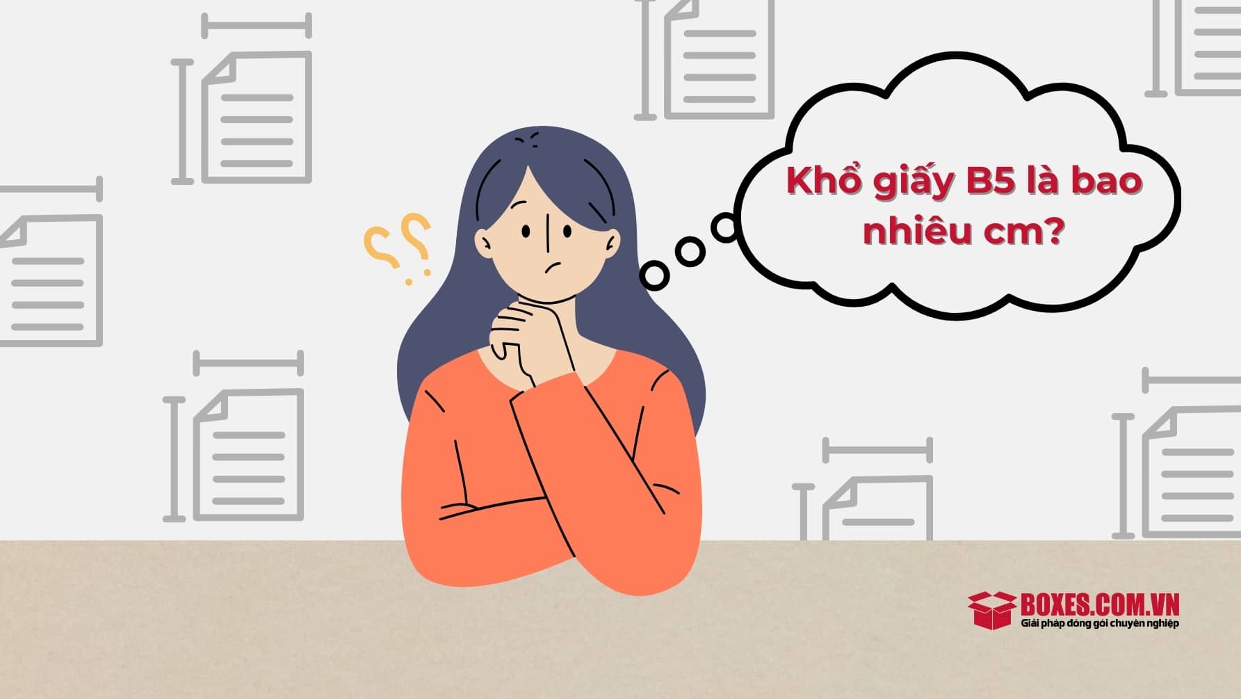 Trả lời câu hỏi: Khổ giấy b5 là bao nhiêu cm?