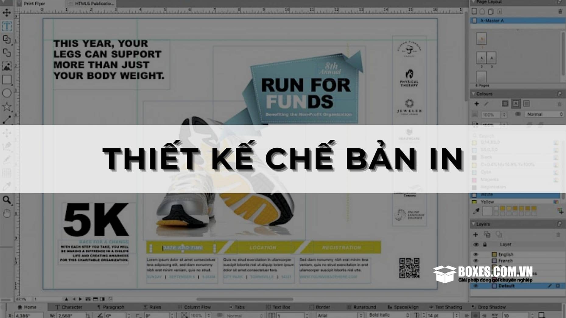 Trước khi bắt đầu gia công cần có chế bản in