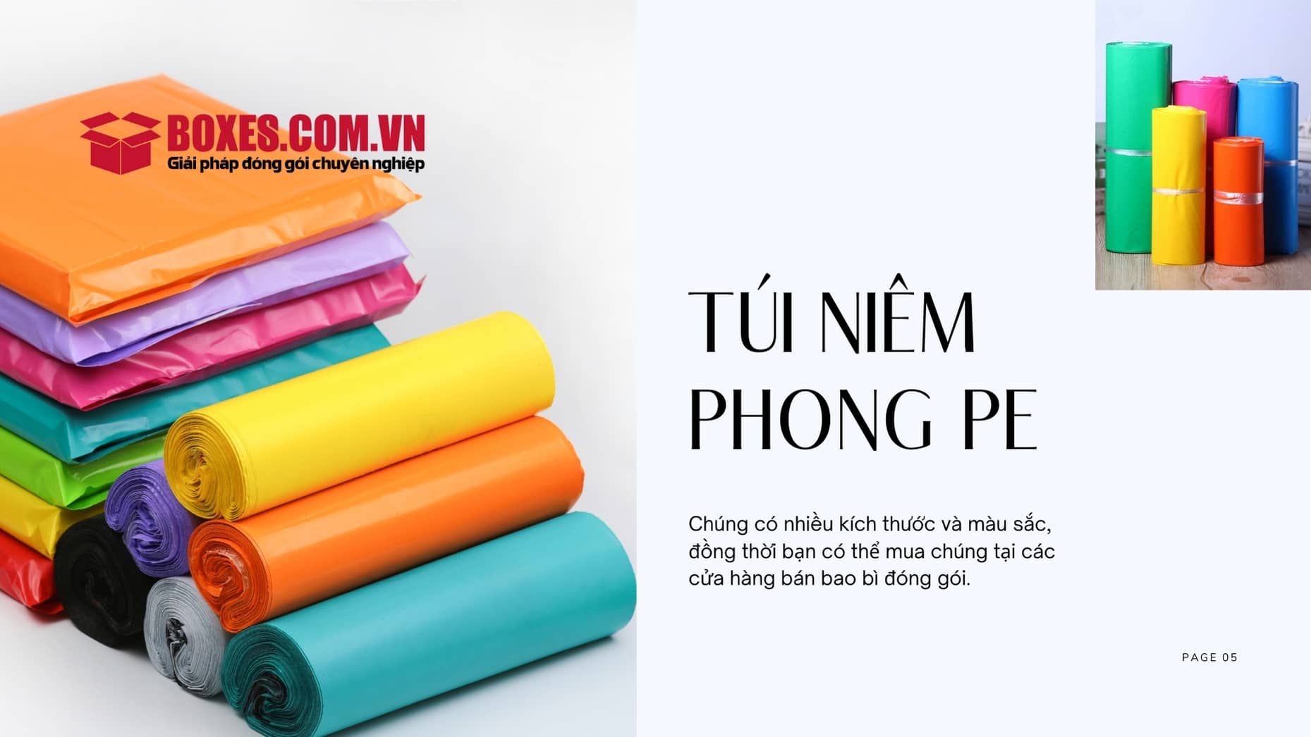 Túi niêm phong đóng hàng
