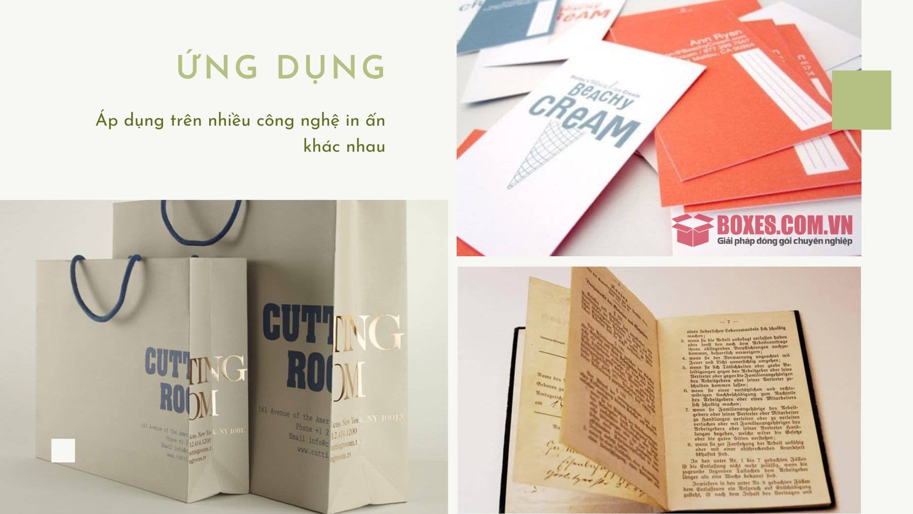 Ứng dụng của giấy Fort vào thực tế