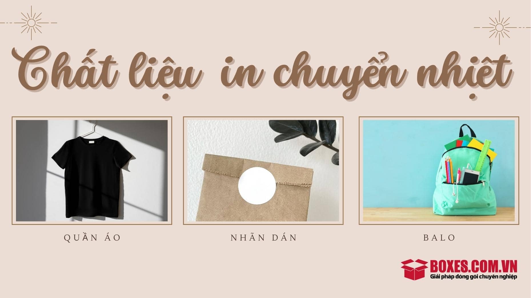 Ứng dụng của kỹ thuật in chuyển nhiệt trong cuộc sống ngày nay