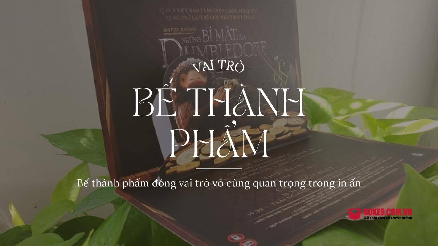 Bế thành phẩm đóng vai trò gì trong in ấn?