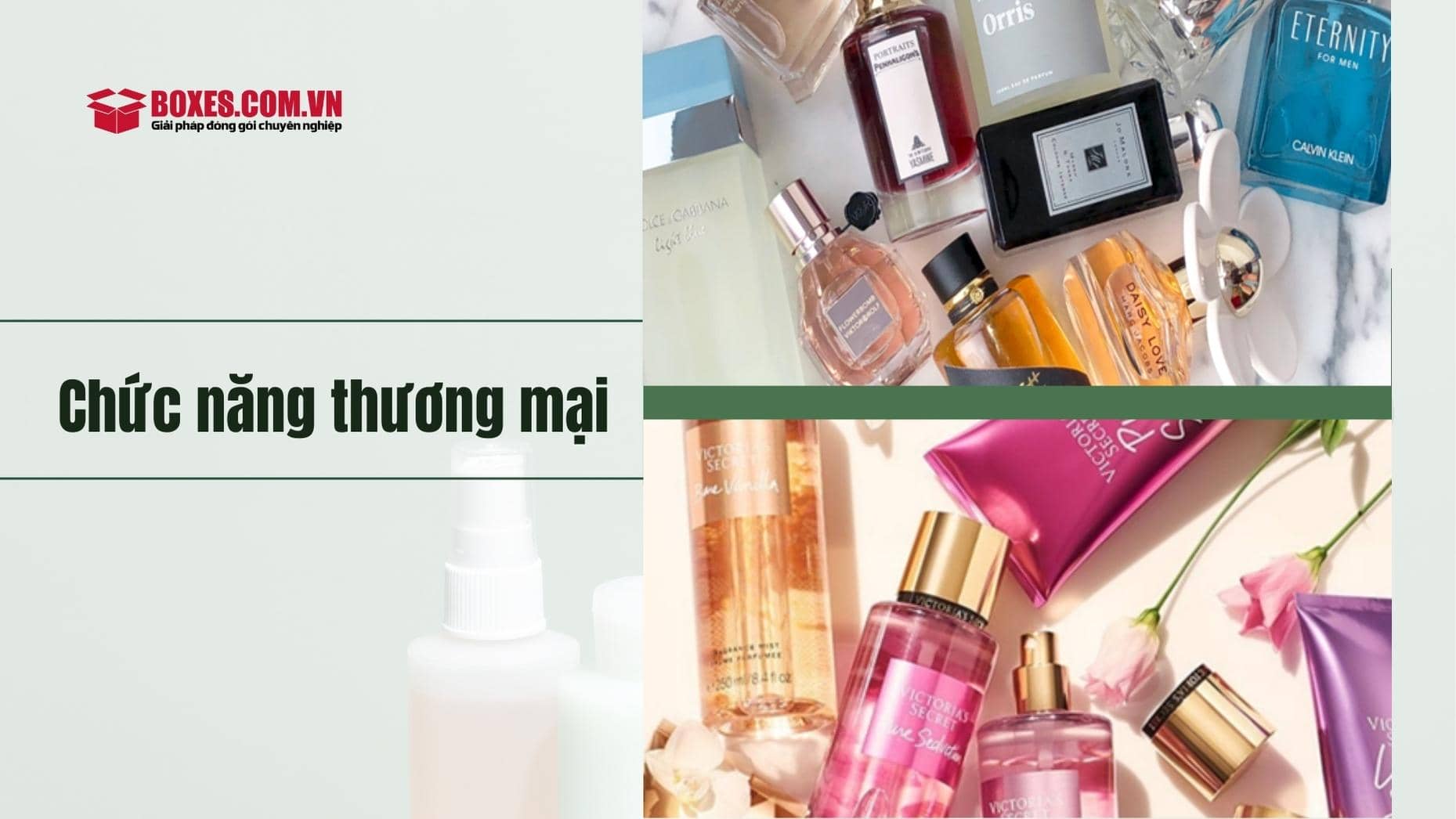 Chức năng thương mại của bao bì sản phẩm