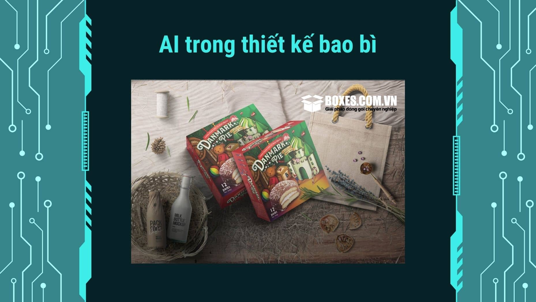 Công nghệ AI trong thiết kế bao bì