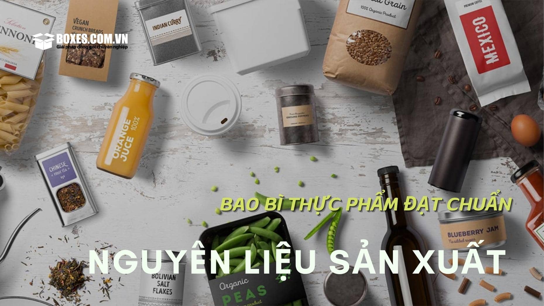 Đảm bảo các nguyên liệu sản xuất bao bì thực phẩm phải đạt chuẩn