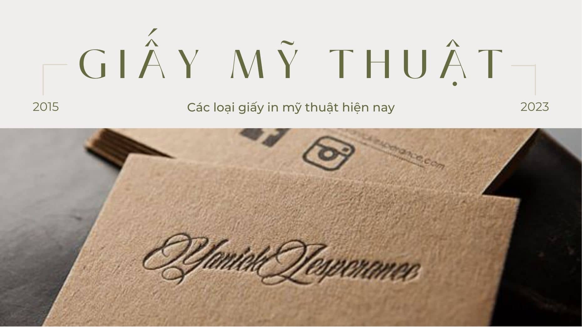Giấy mỹ thuật là gì? Các loại giấy in mỹ thuật hiện nay trên thị trường