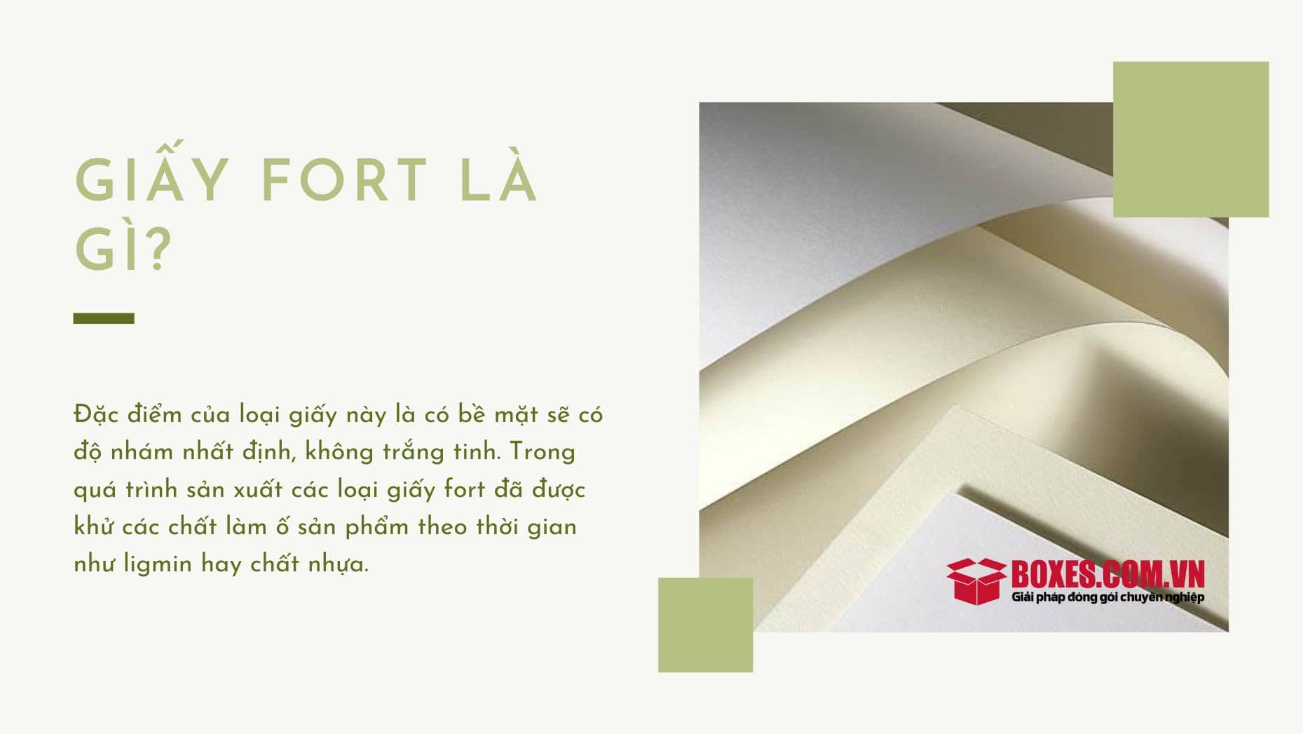 Giới thiệu về giấy Fort