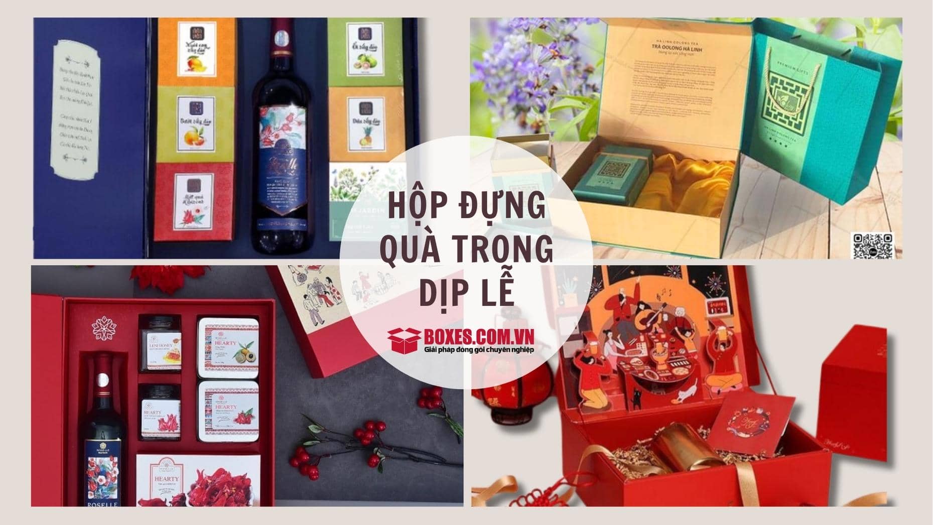 Hộp cứng nam châm làm hộp quà đựng trong ngày lễ