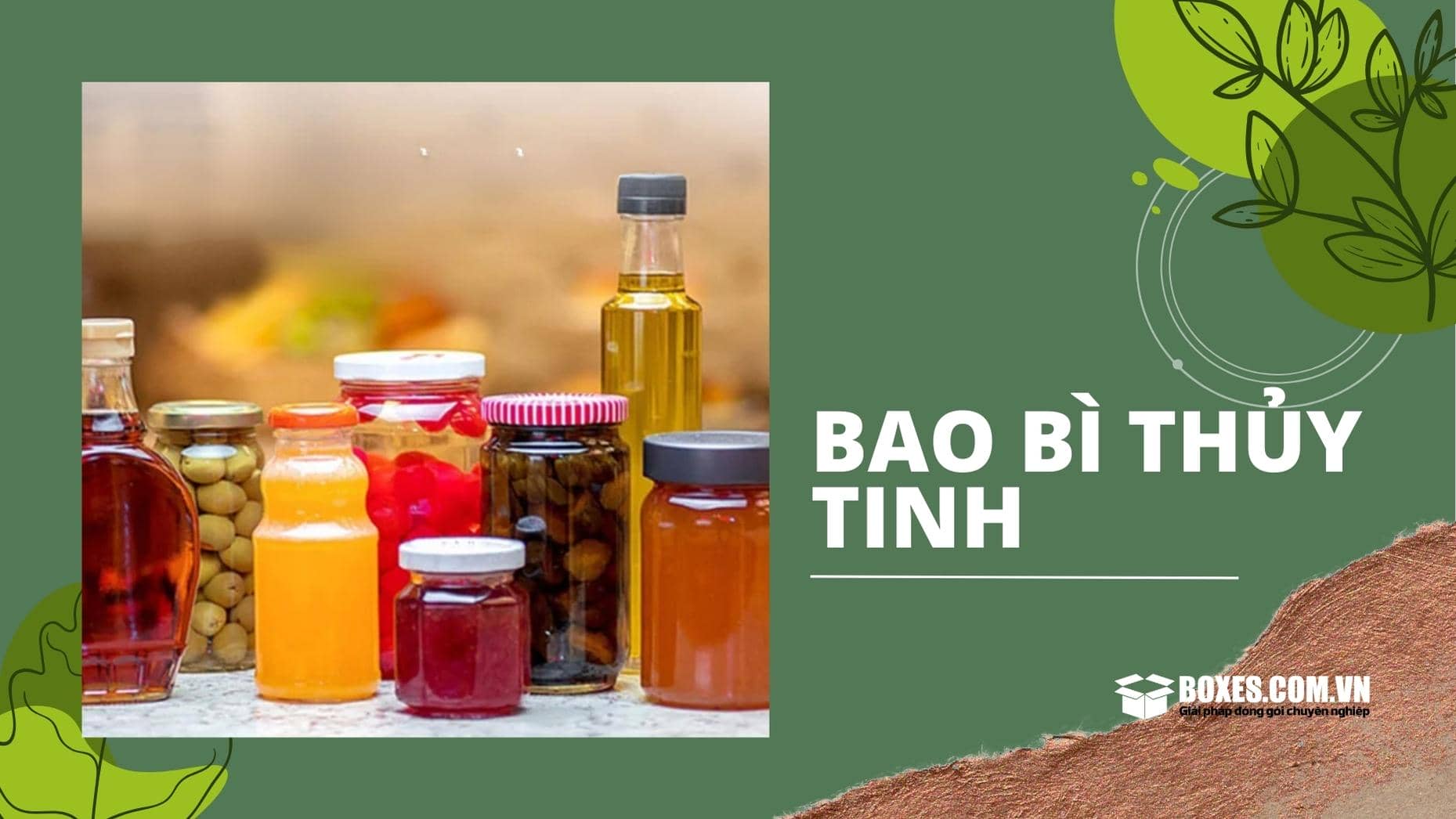 Hộp đựng gia vị bằng thủy tinh