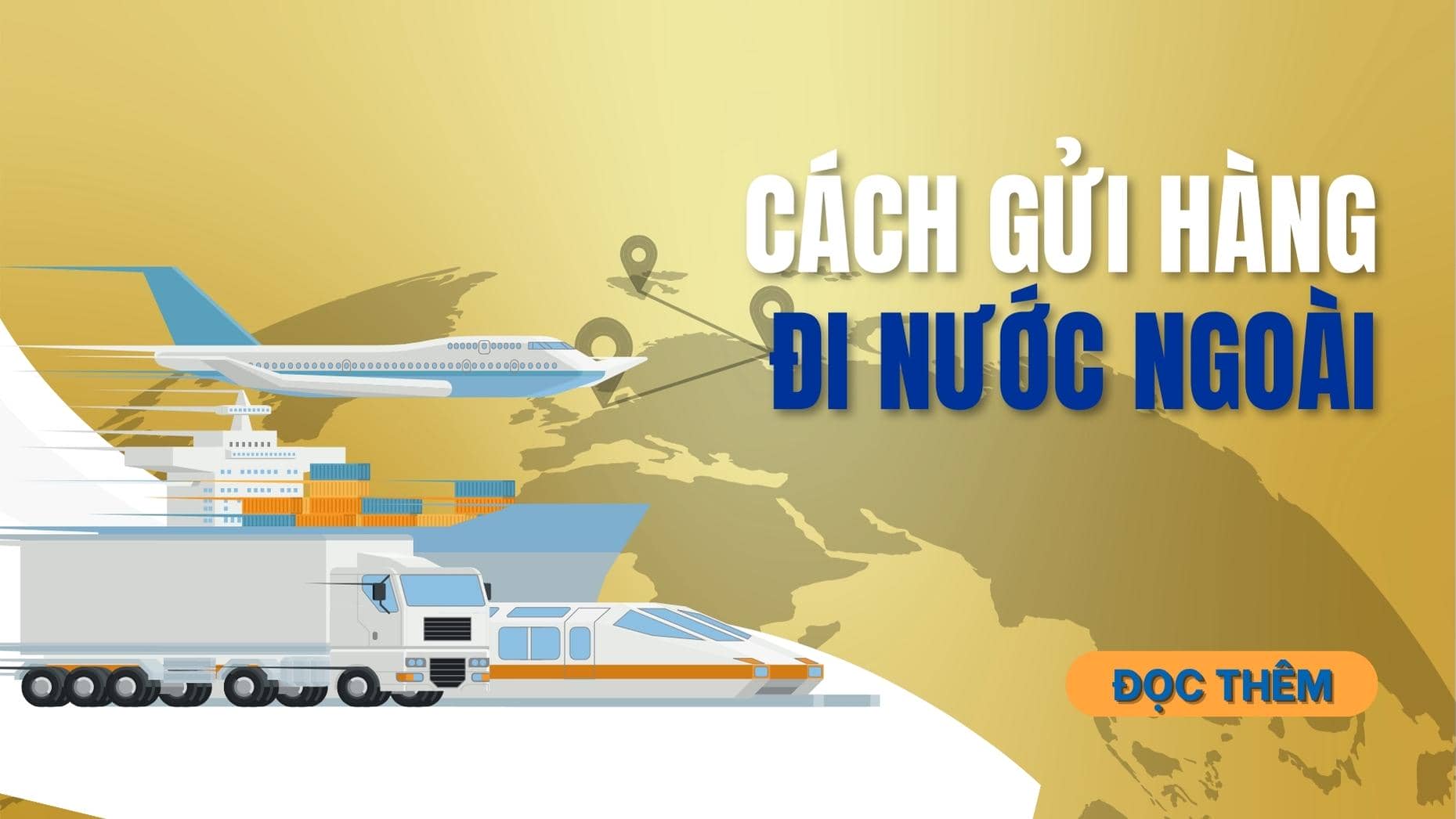 Hướng dẫn cách gửi hàng ra nước ngoài cho người mới cực đơn giản