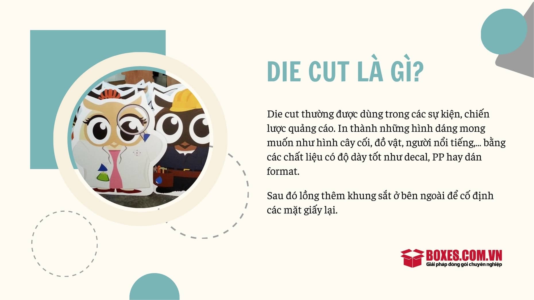Khái niệm của Die cut là gì?
