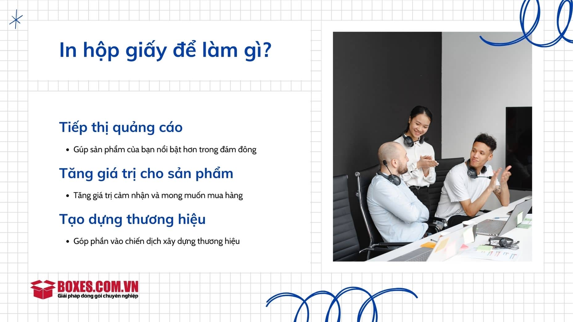 Lợi ích khi in ấn hộp giấy cho doanh nghiệp