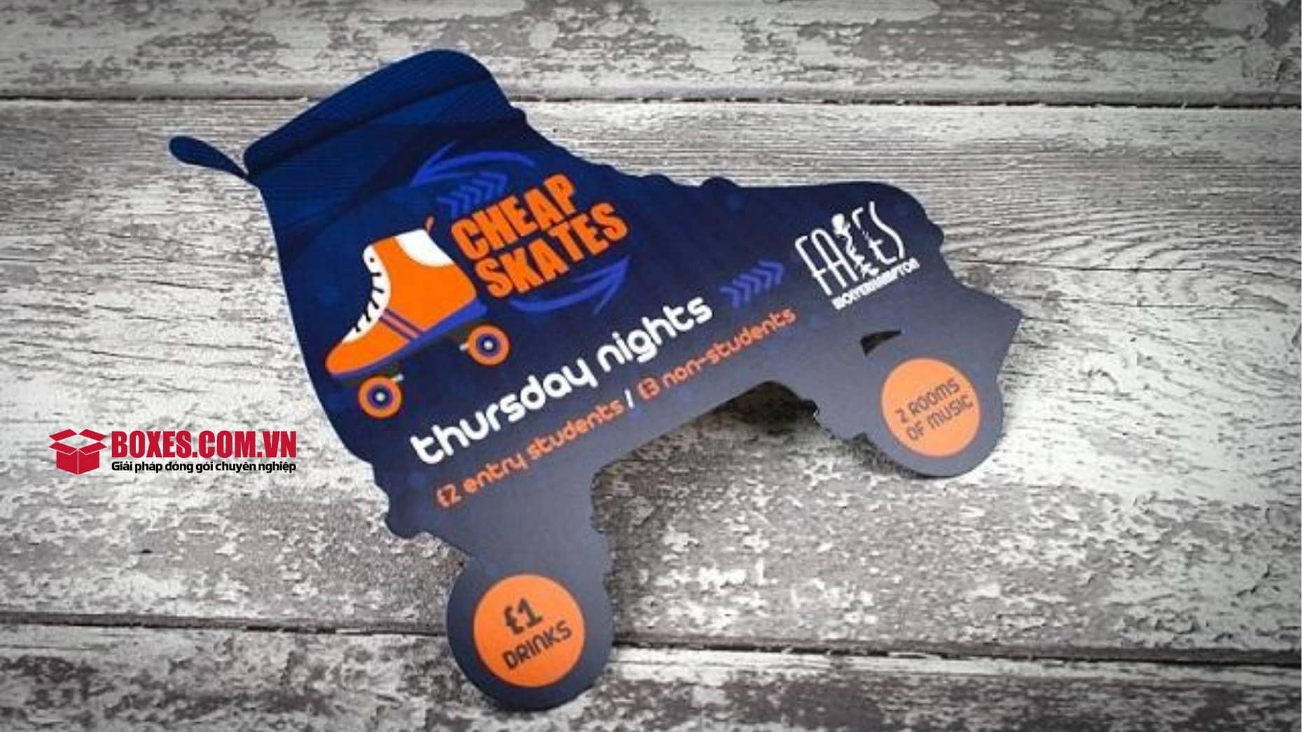 Mẫu Die cut đại điện cho sản phẩm
