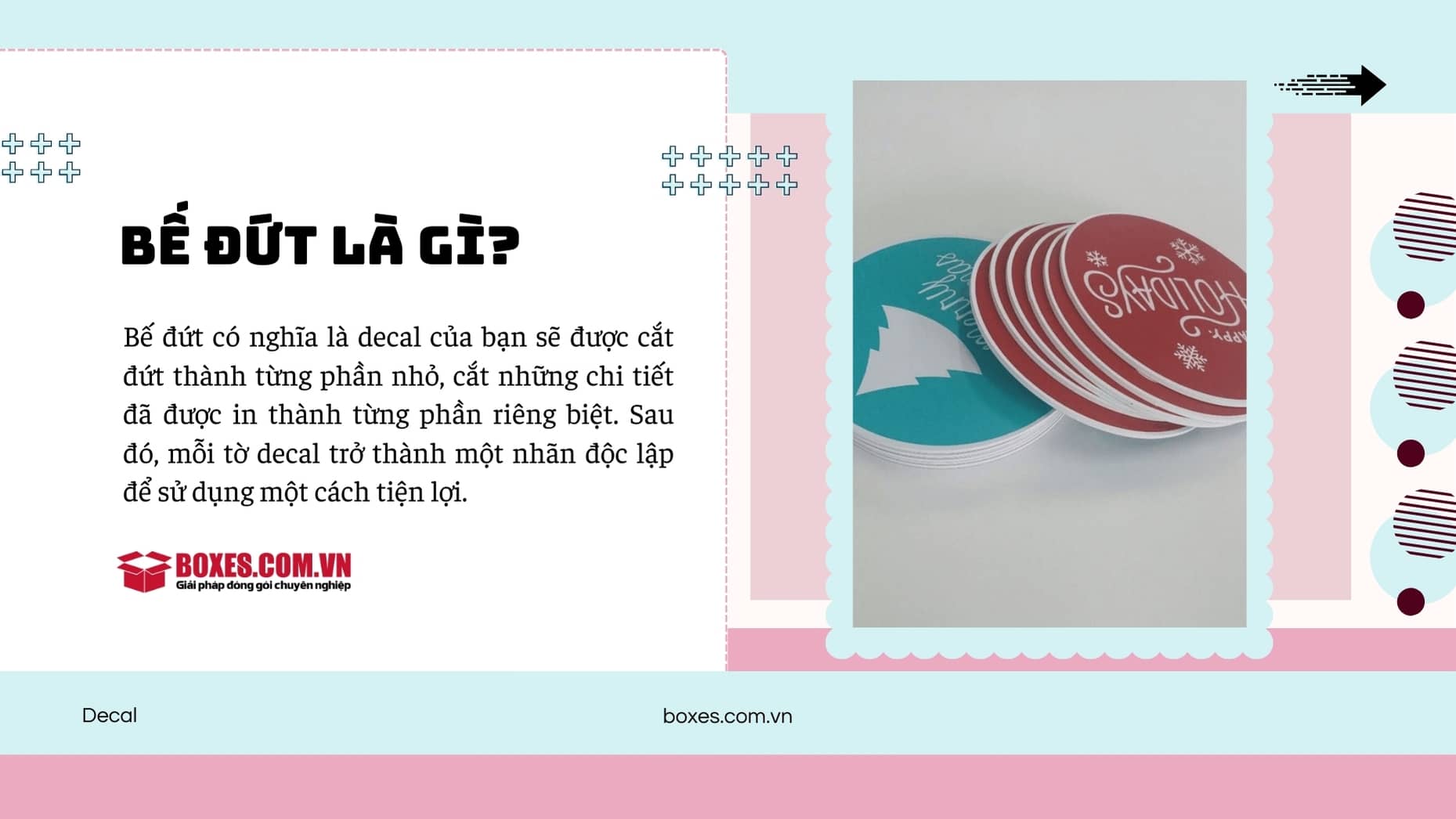 Máy bế đứt decal là gì?