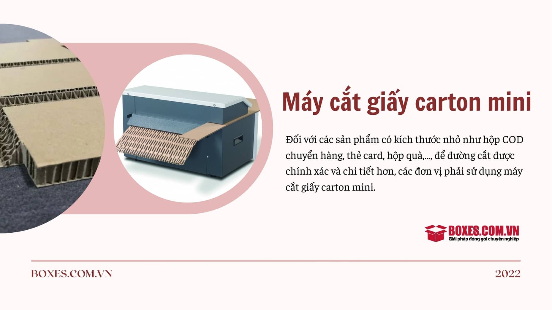 Máy chuyên dùng để cắt những sản phẩm có kích thước nhỏ