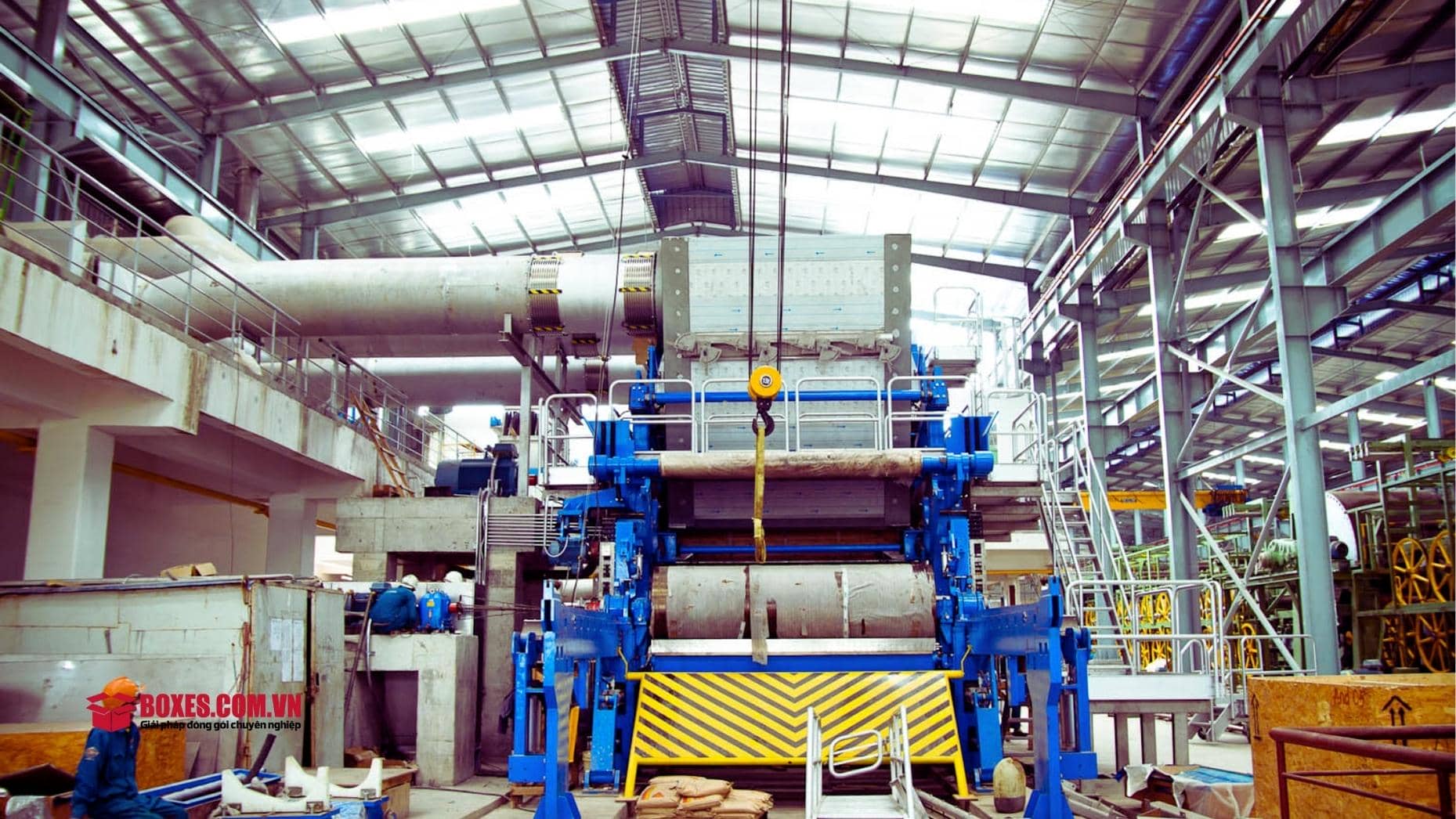 Máy sản xuất giấy xeo