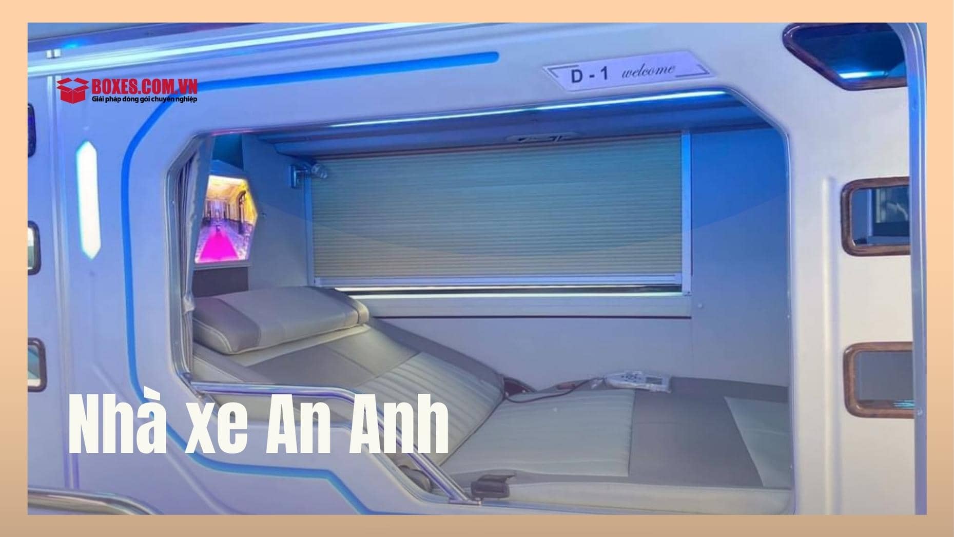 Nội thất bên trong của xe An Anh